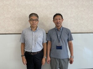 横浜信用金庫　営業統括部　小川さん(左)・汐見さん(右)